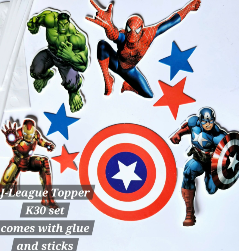 J-League topper for decorating cakes