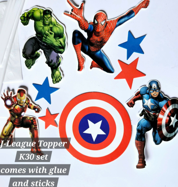 J-League topper for decorating cakes