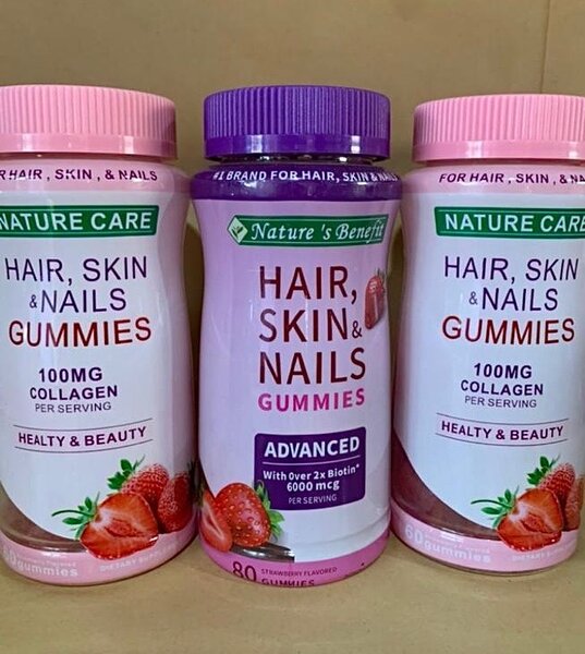 Natures Benefit Gummies for hair, skin and nails