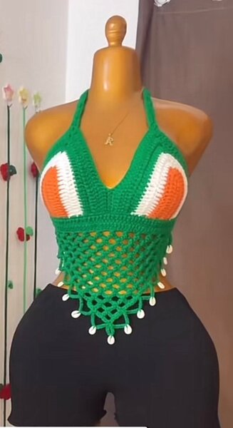 Haut crochet bohème chic