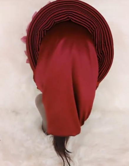 Women's headdress for a wedding celebration