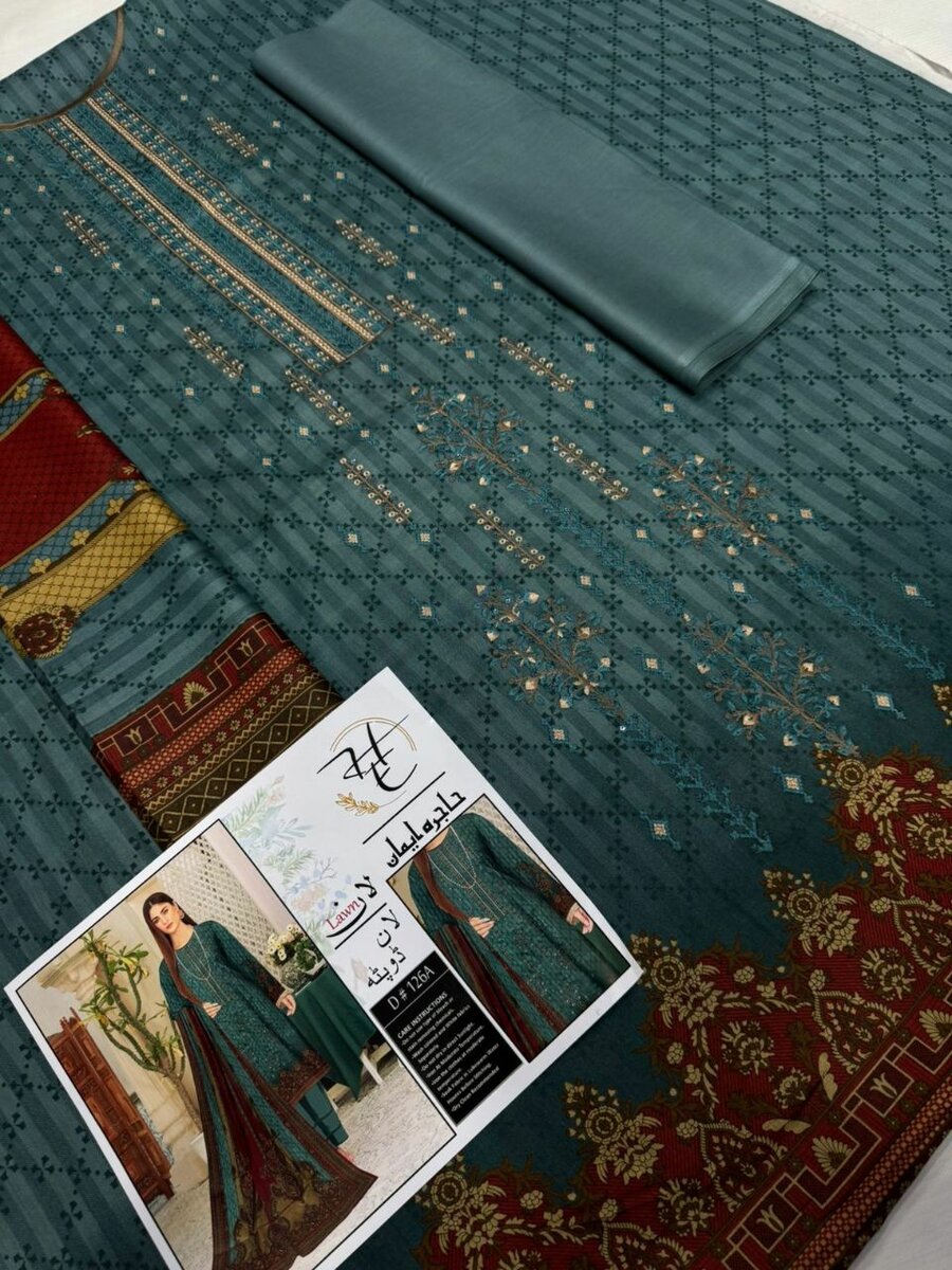 Rijaz Fashion Embroidery Lawn