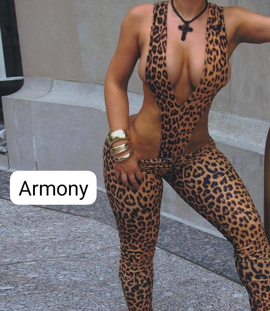 Combinaison léopard sexy
