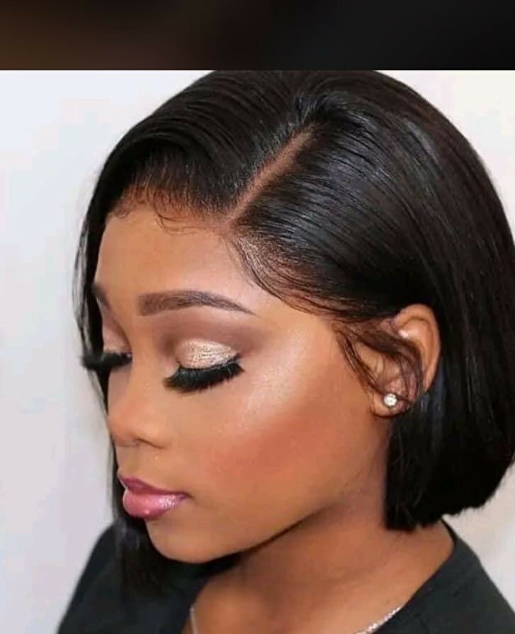 Coupe carré + pipssi bouclé