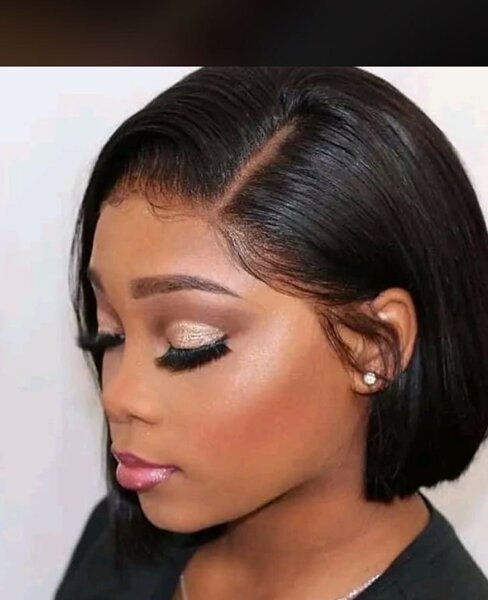 Coupe carré + pipssi bouclé