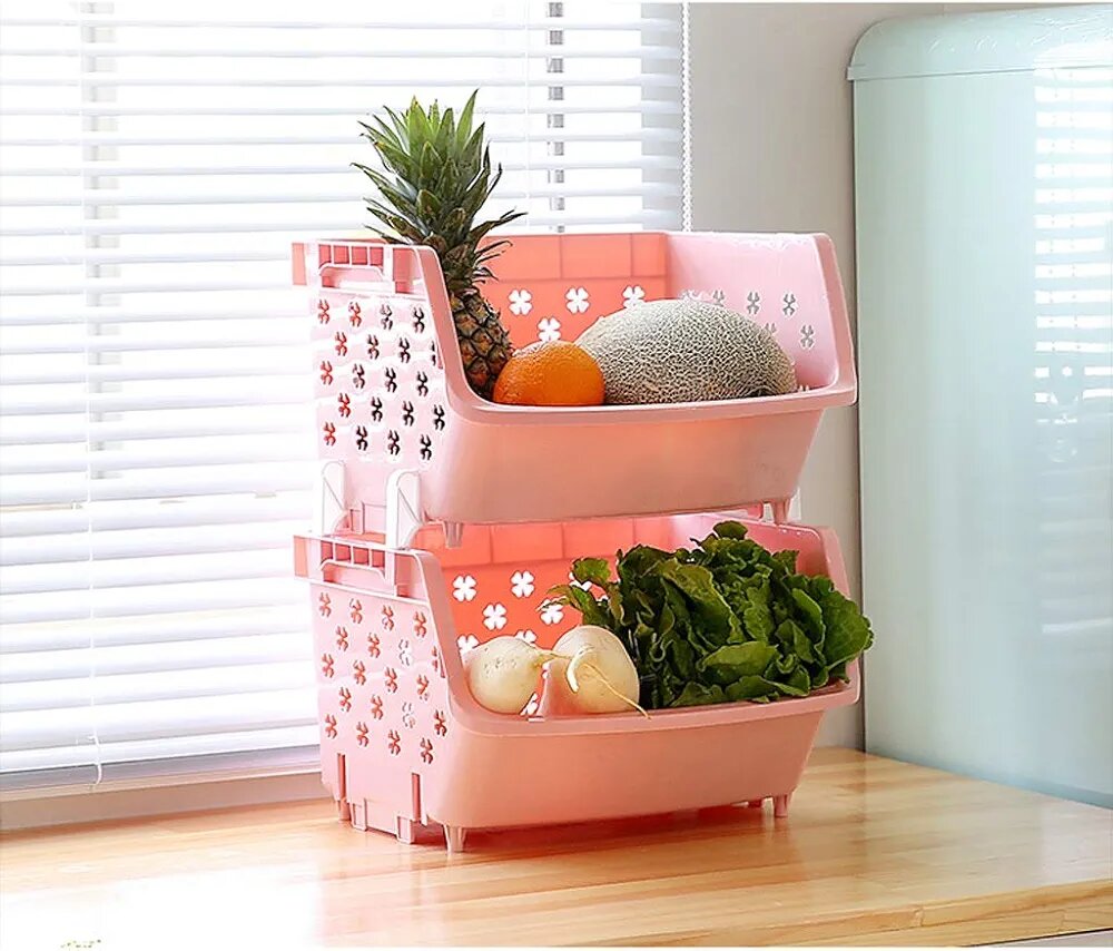 Étagère rangement de cuisine de fruit