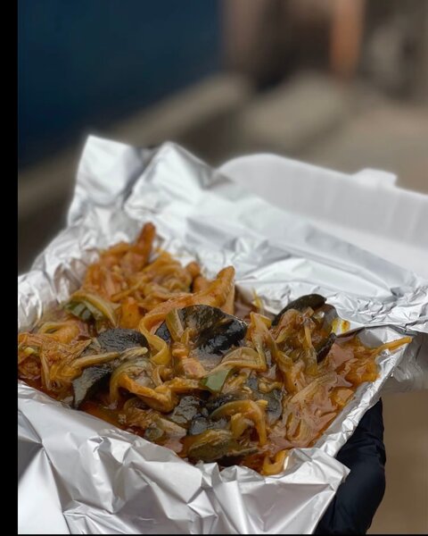 Escargot sauté épicé