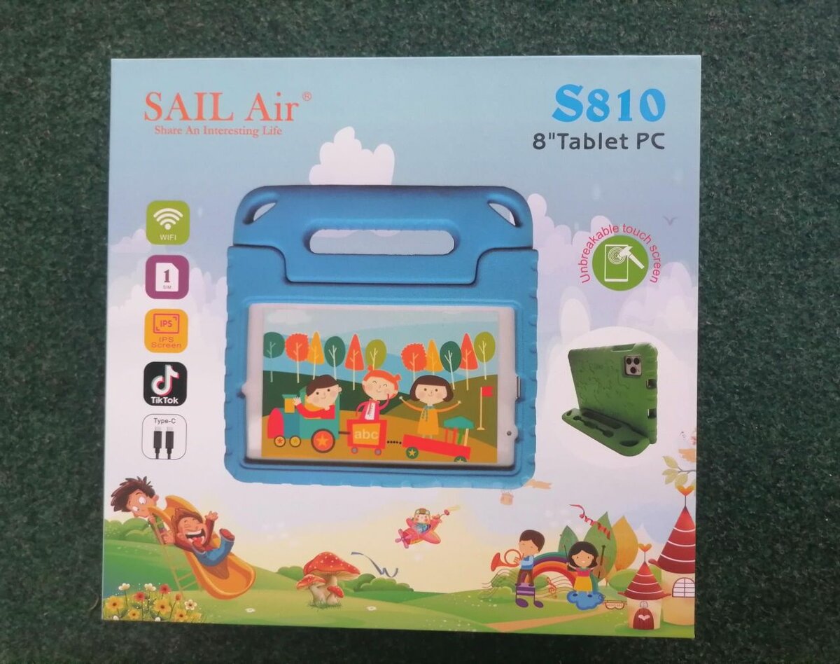 8Inch Laptop Sail Air S810 6gbram and 128gbrom storage capac