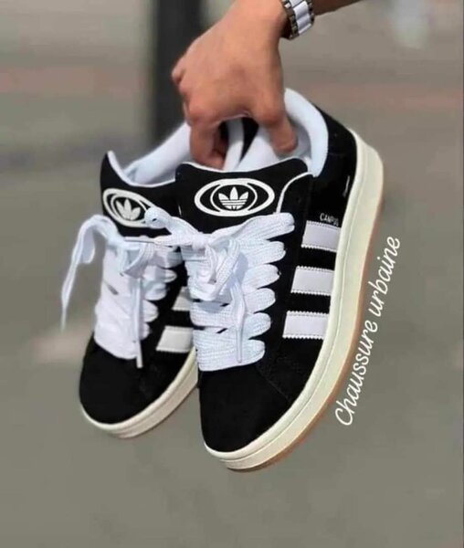 Baskets Adidas Campus Noires