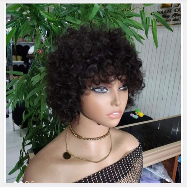 Perruque Afro bouclé