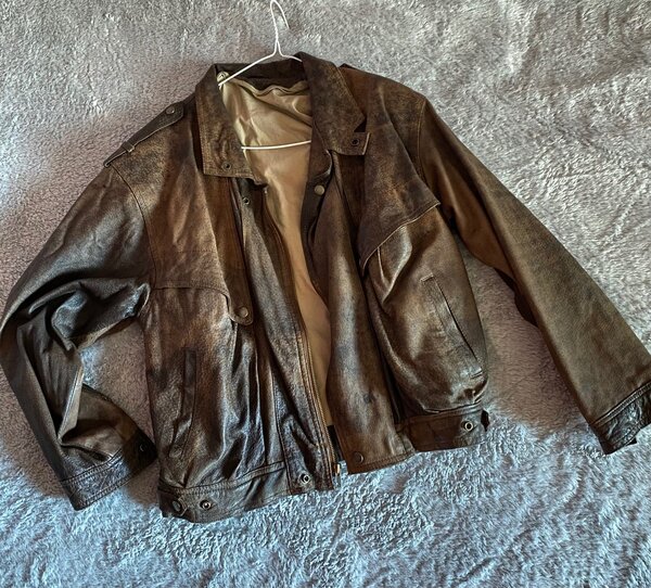 Leather jacket
