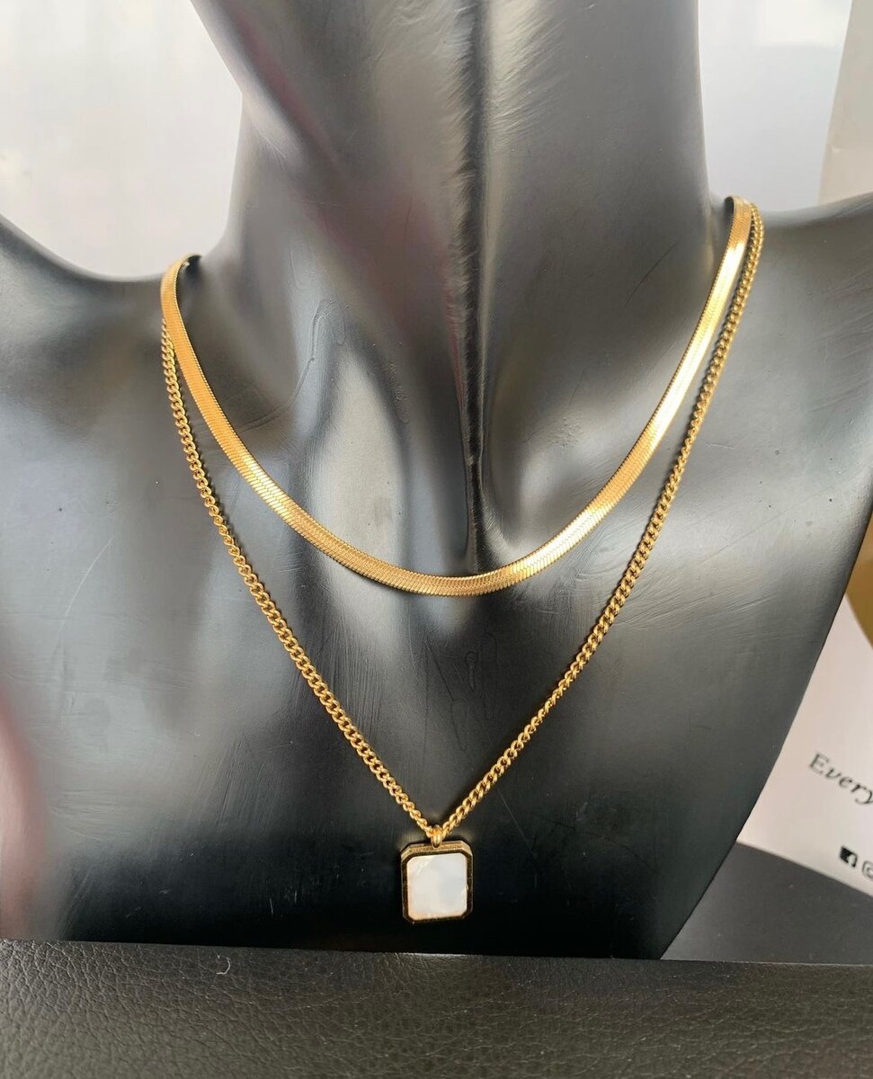 Double Layered Necklaces