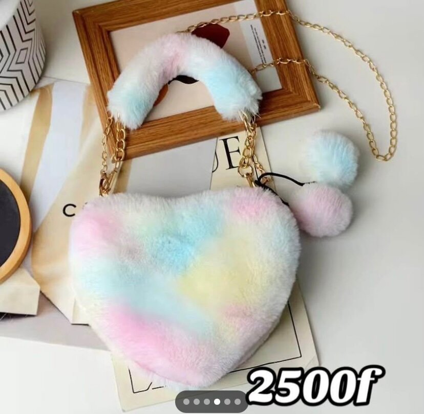 Sac à main en coeur