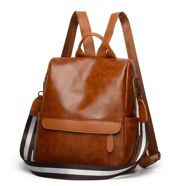 Ladies leather backpacks