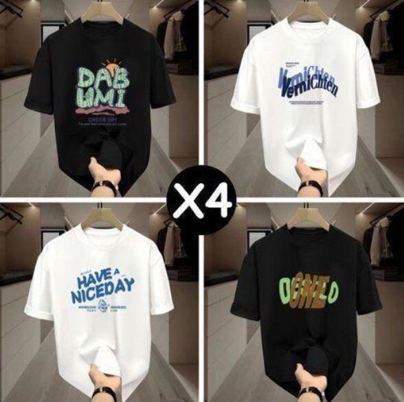 Lot de T-shirts Graphiques