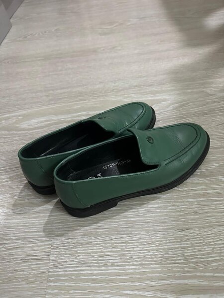 Кожаные лоферы