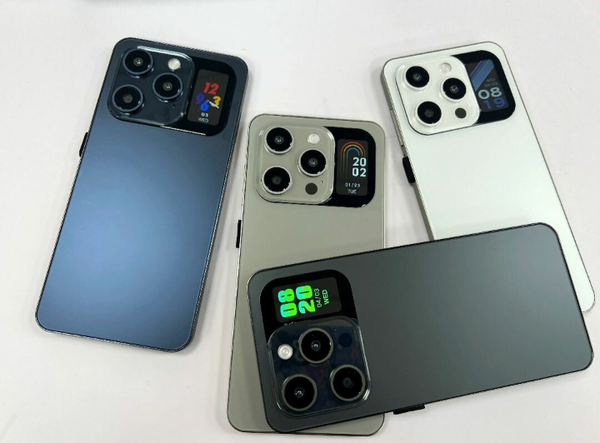 Smartphone moderne écran large