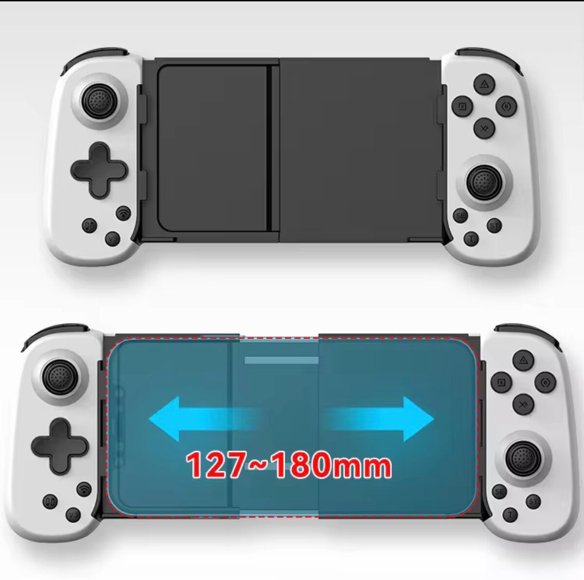 Manette de jeu mobile ajustable