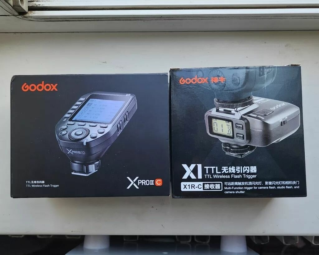 Godox XProII-C TTL и Godox X1R-C TTL для Canon