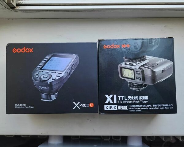 Godox XProII-C TTL и Godox X1R-C TTL для Canon