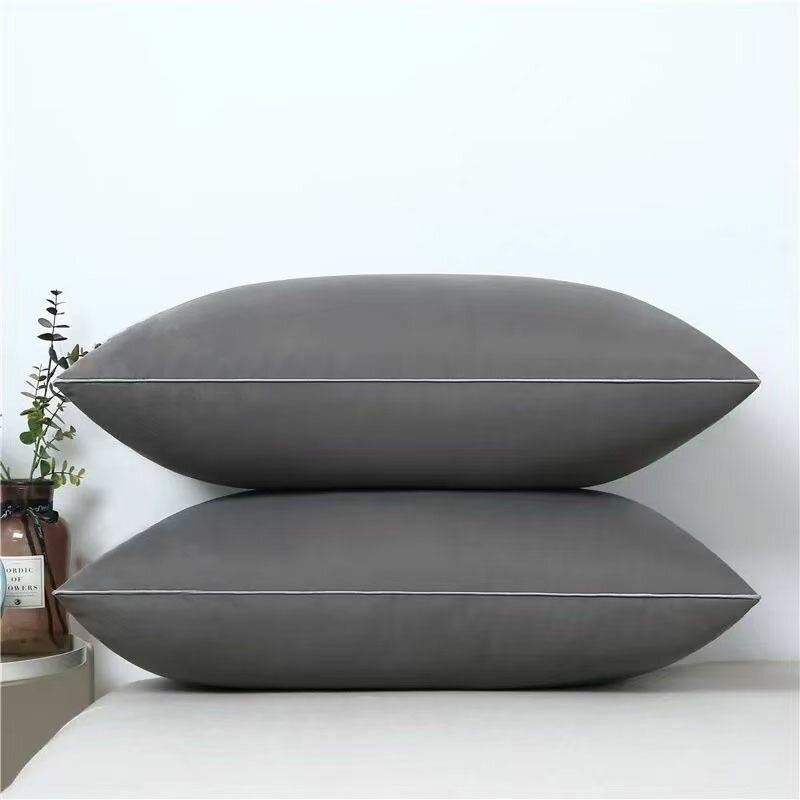 2 pièces d'oreiller en coton