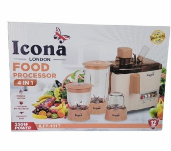 Food Processor Brown/Beige