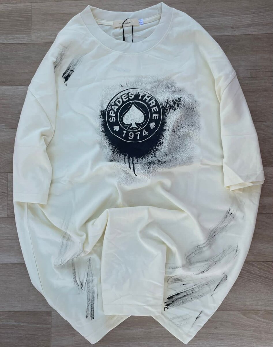 T-shirt unisexe imprimée