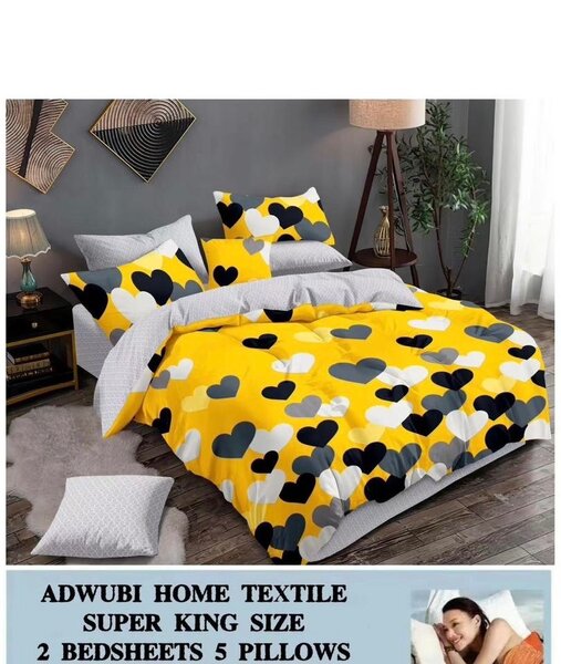 2 Super Kingsize Bedsheets