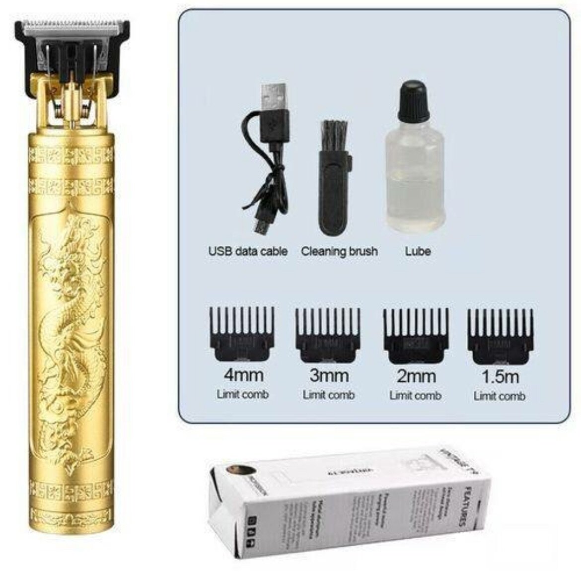 Tondeuse électrique dorée