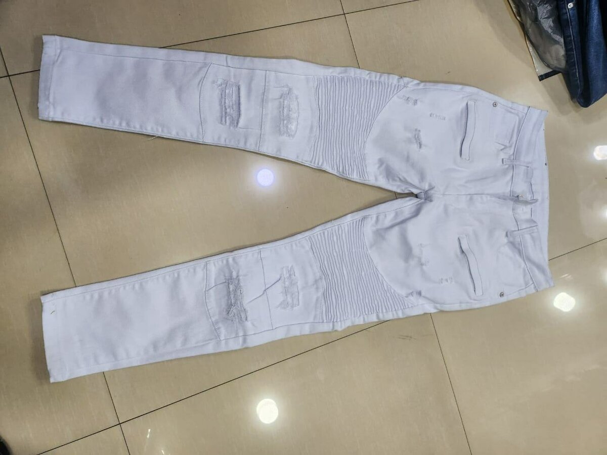 White jeans