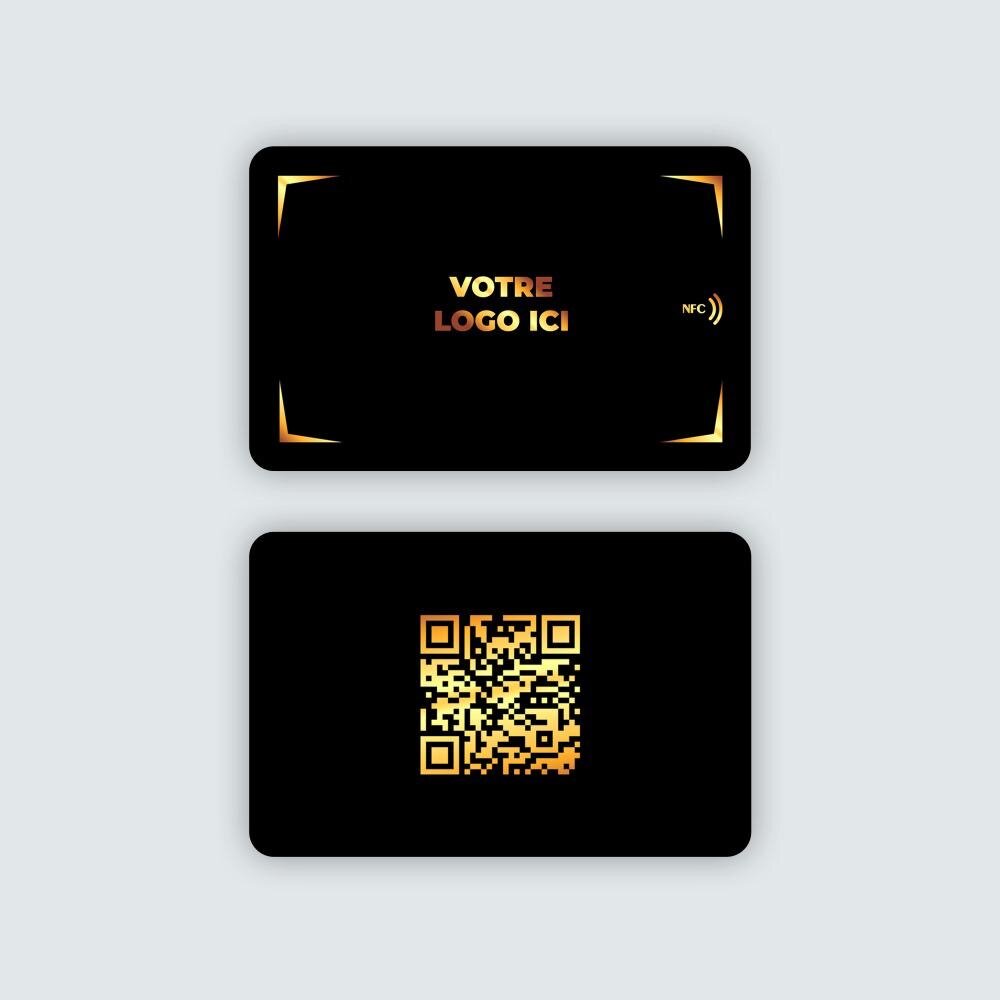 Carte NFC avec QR Code