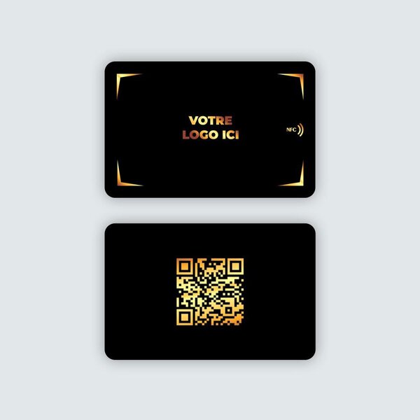 Carte NFC avec QR Code