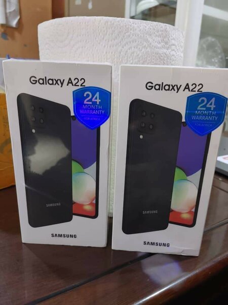 Galaxy A22 5G 256gb/8gb ram 2 sim fresh in box 5000mAh batte