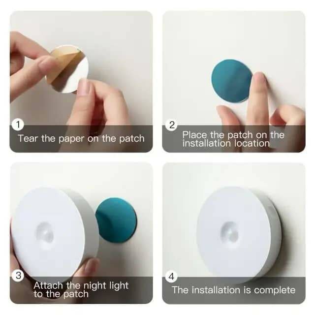 Veilleuse LED Magnétique Rechargeable