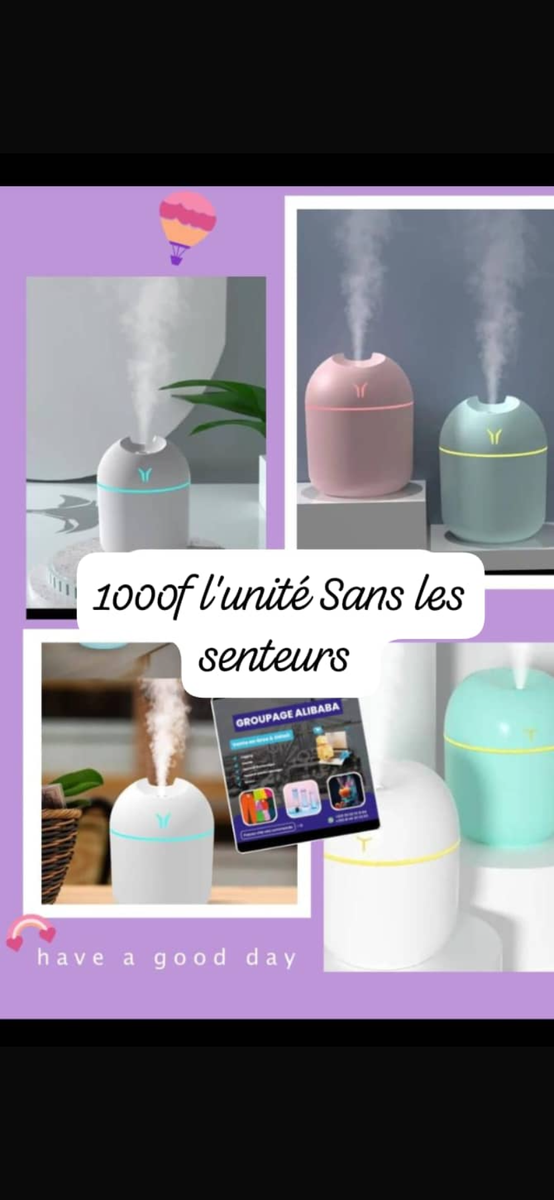 Humidificateur LED Coloré