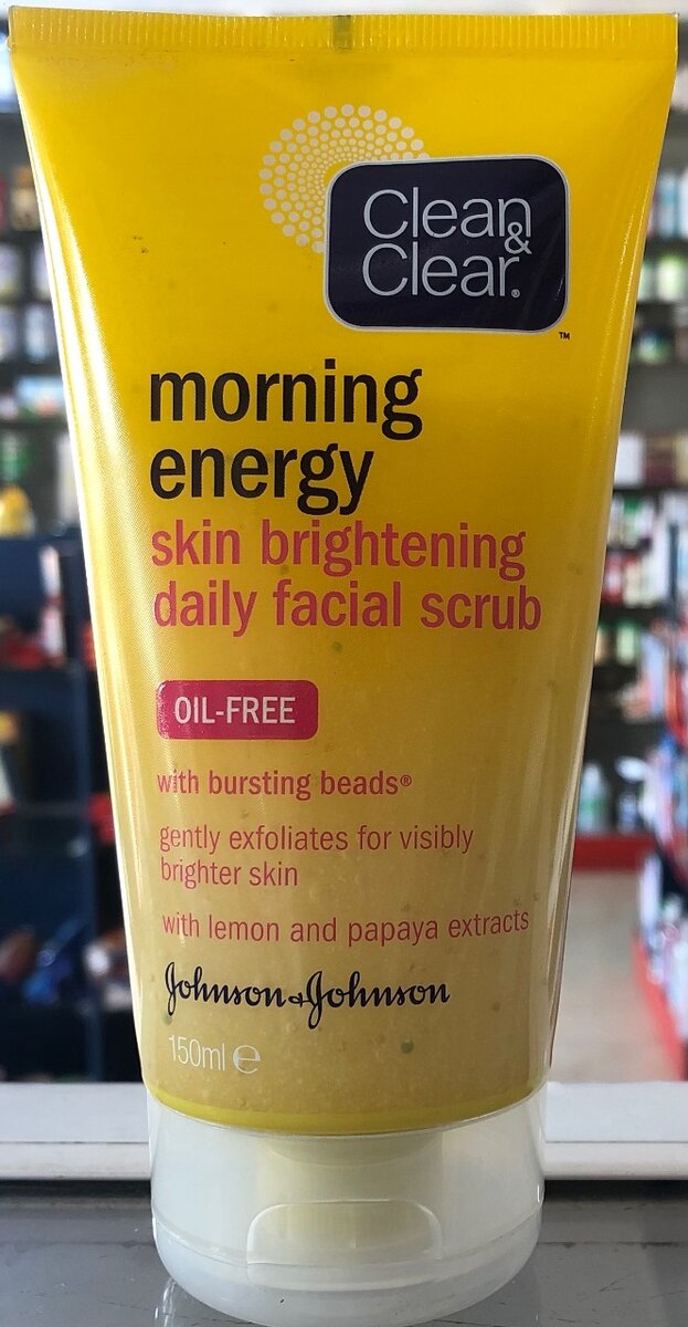 CLEAN & CLEAR  DAILY FACIAL SCRUB 150ML