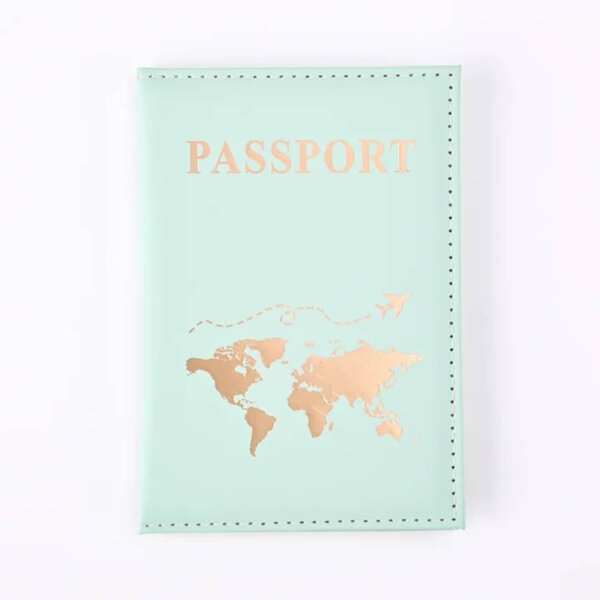 Étui Passeport Carte Monde