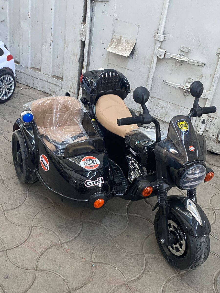 МОТОЦИКЛ ДВУХМЕСТНЫЙ   грузоподемность 70 кг 12 вольт акумля