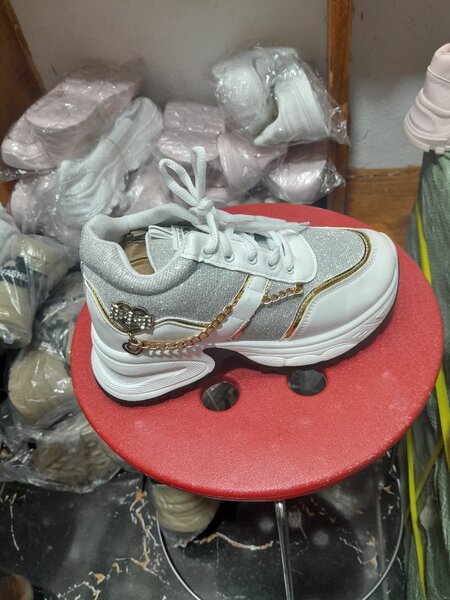 Baskets Glamour Femme