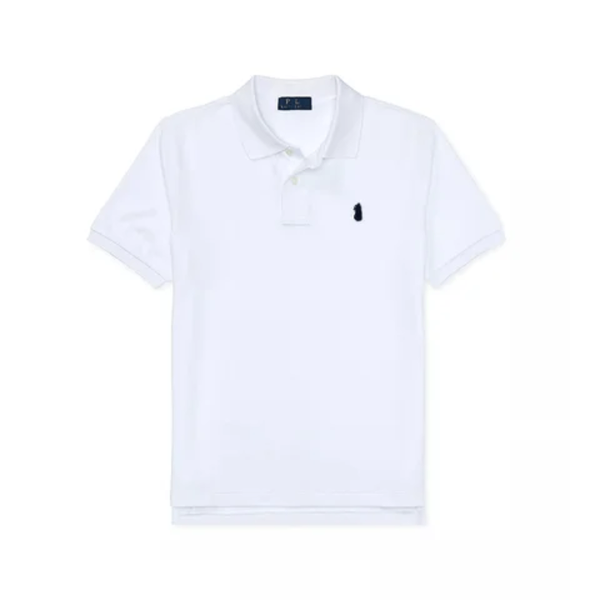 Polo classique blanc homme