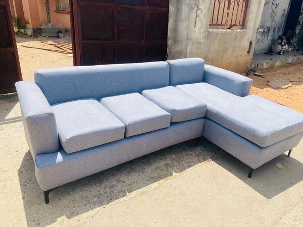 L shape sofa 3+3 loose cushion