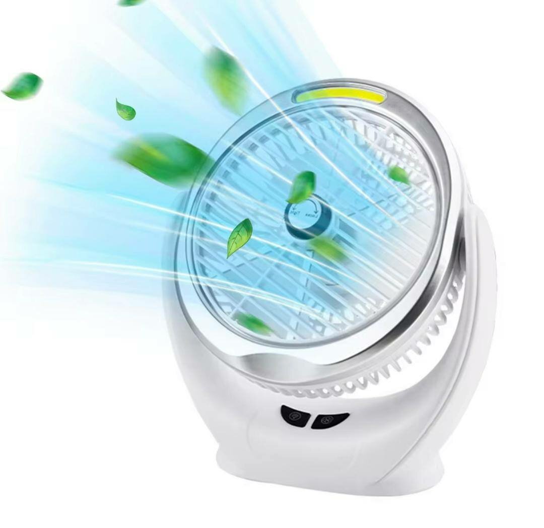 Ventilateur LED 2-en-1 Portable