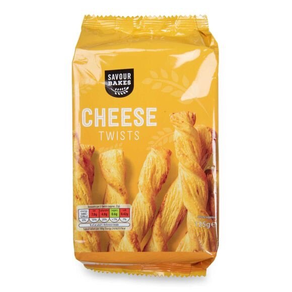 Savour Bakes Cheese Twist 125g