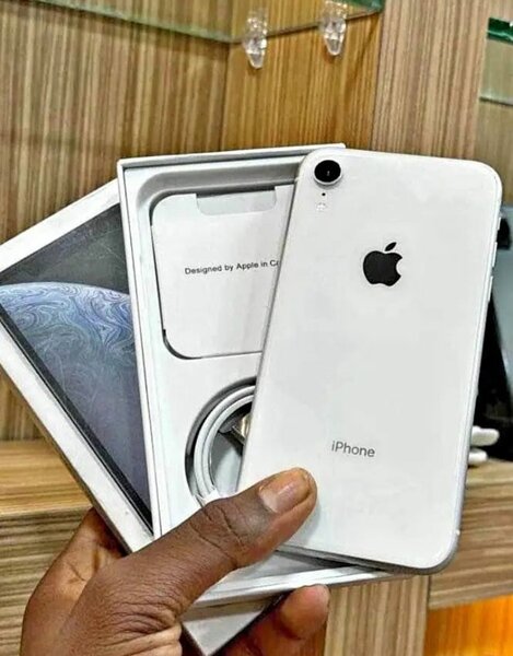 iPhone XR blanc