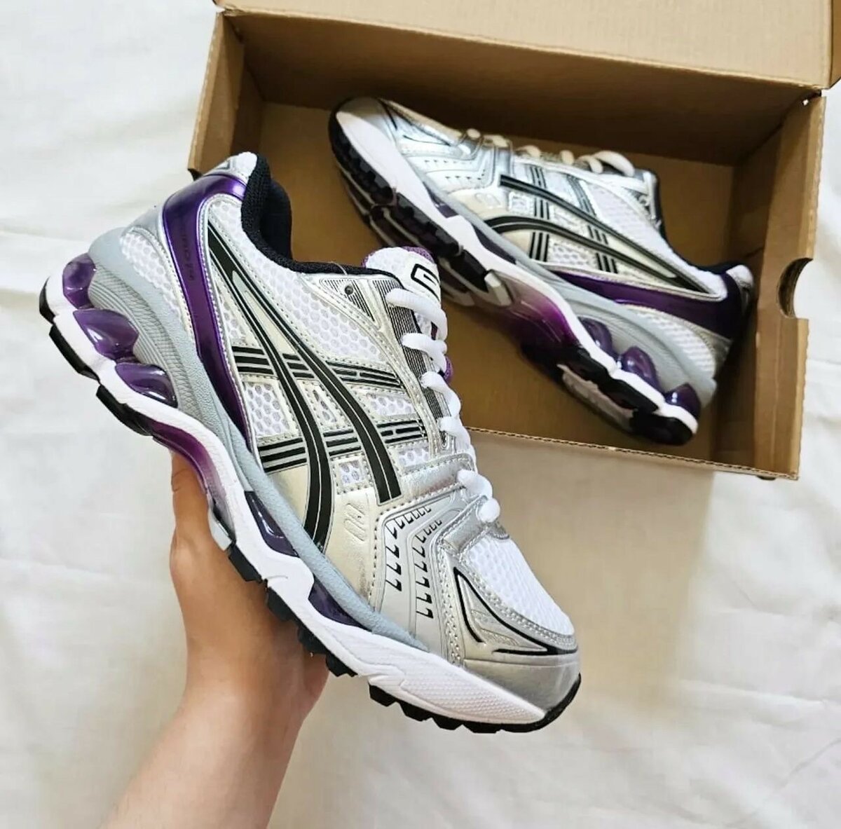 Les paires de baskets