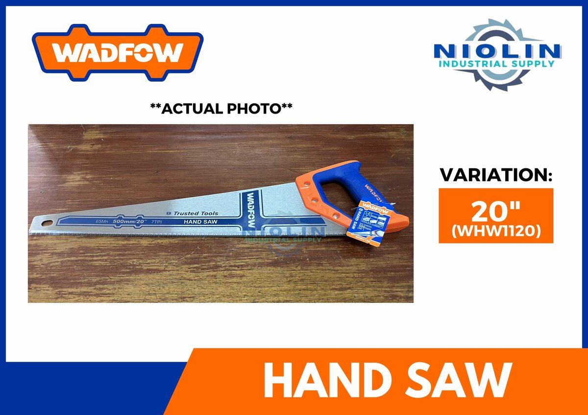 Scie à main Wadfow 20 pouces
