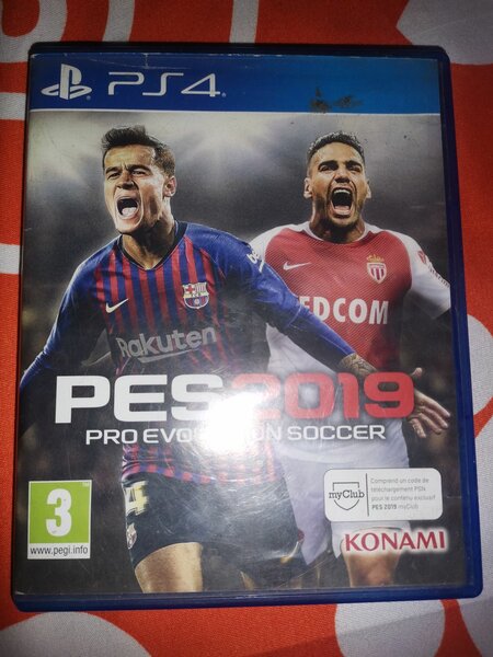 Cd de ps4  PES20219