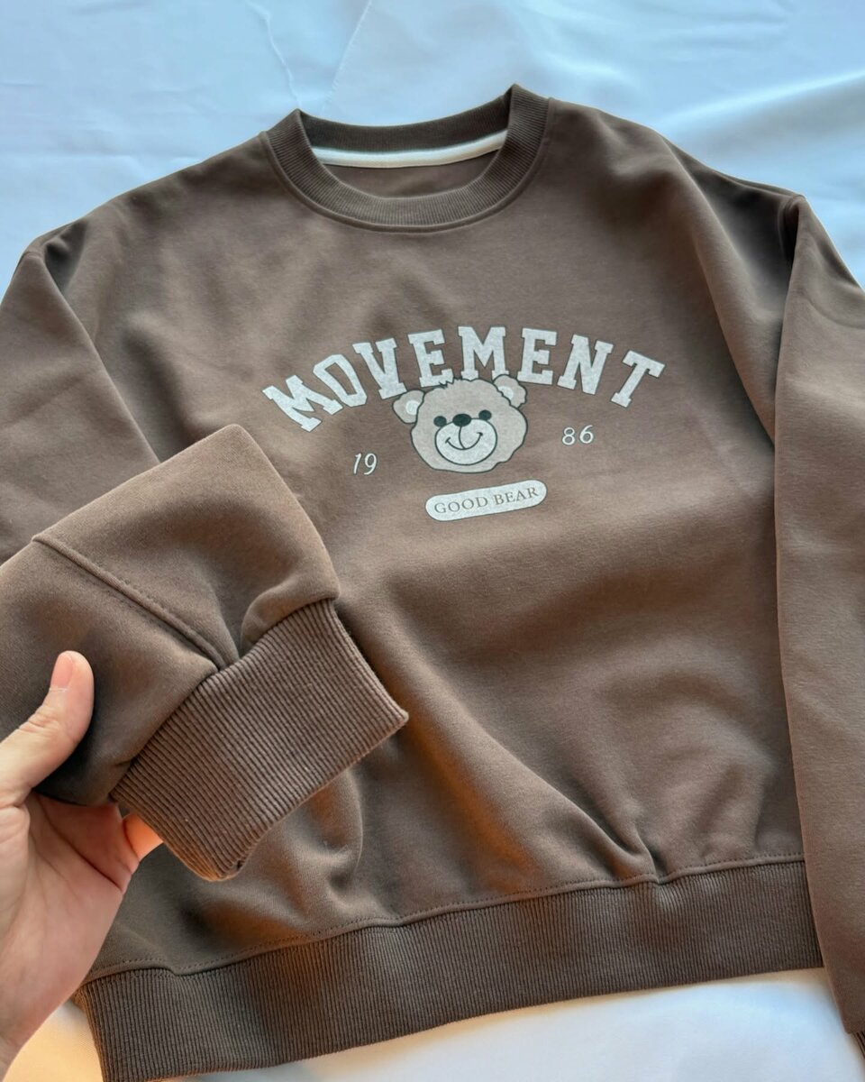 Свитшот с принтом Movement