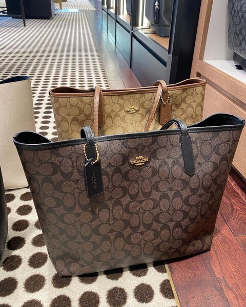 Sac élégant Coach en cuir