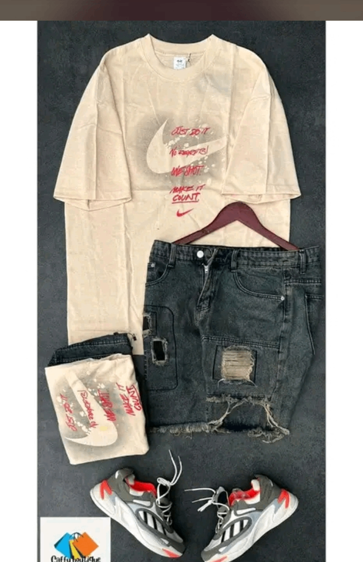 Ensemble décontracté T-shirt et short